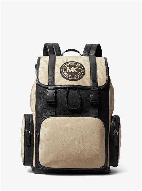 michael kors nylon backpack black|Michael Kors nylon backpacks women.